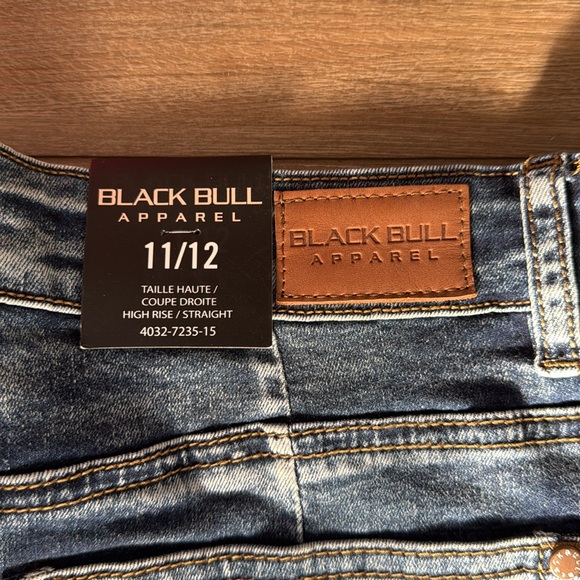 Black Bull Jean Skirt - Picture 4 of 5